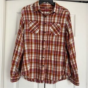 Merona Plaid Button Down